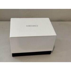 Authentic Seiko Empty Cardboard Watch Box 2 Piece Slider Style Case Only